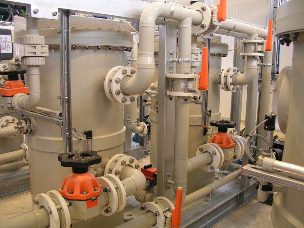 Detalhe do AquaDrum® instalado