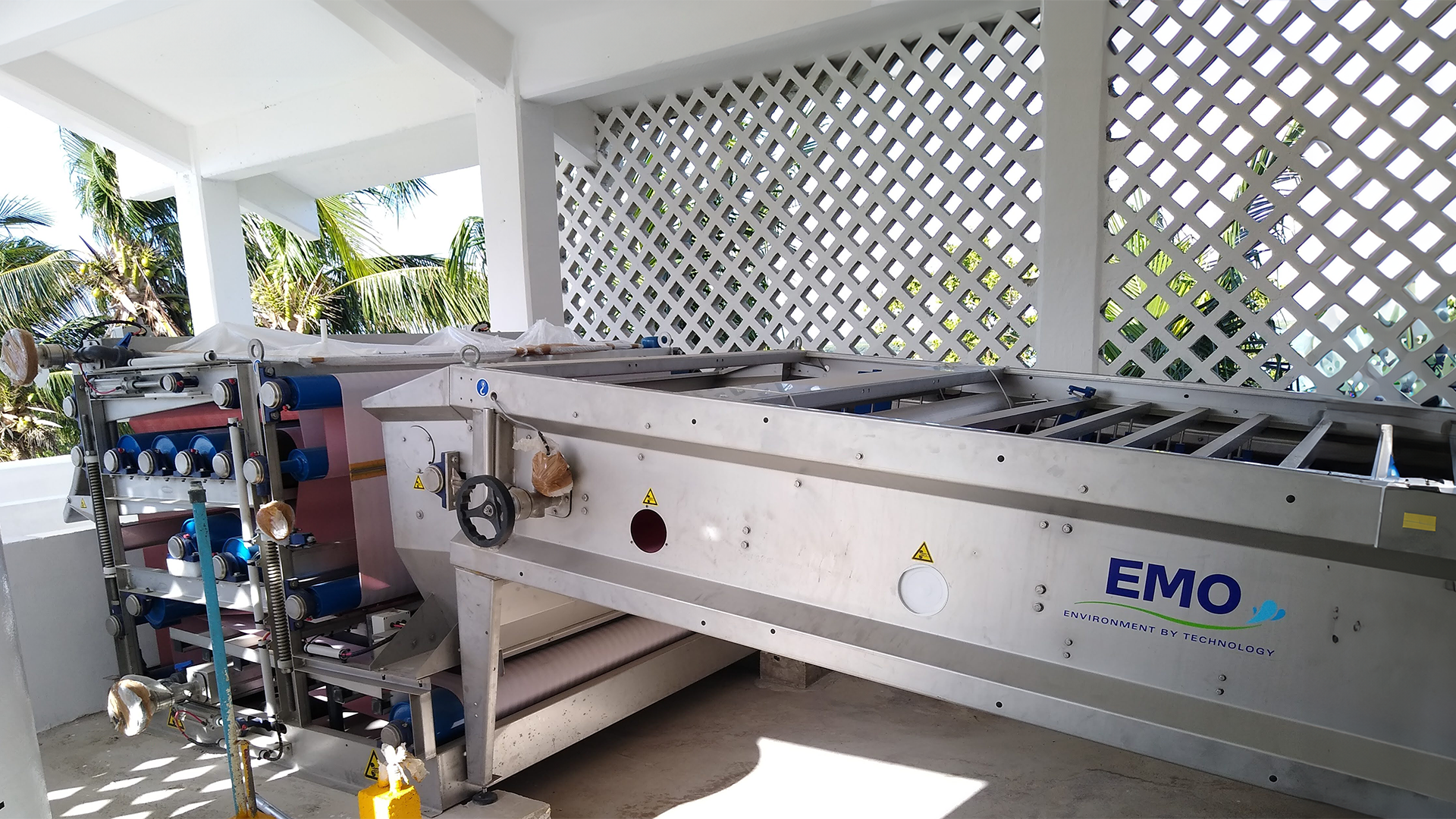 Filtro de Esteira OMEGA — Belt Filter Press